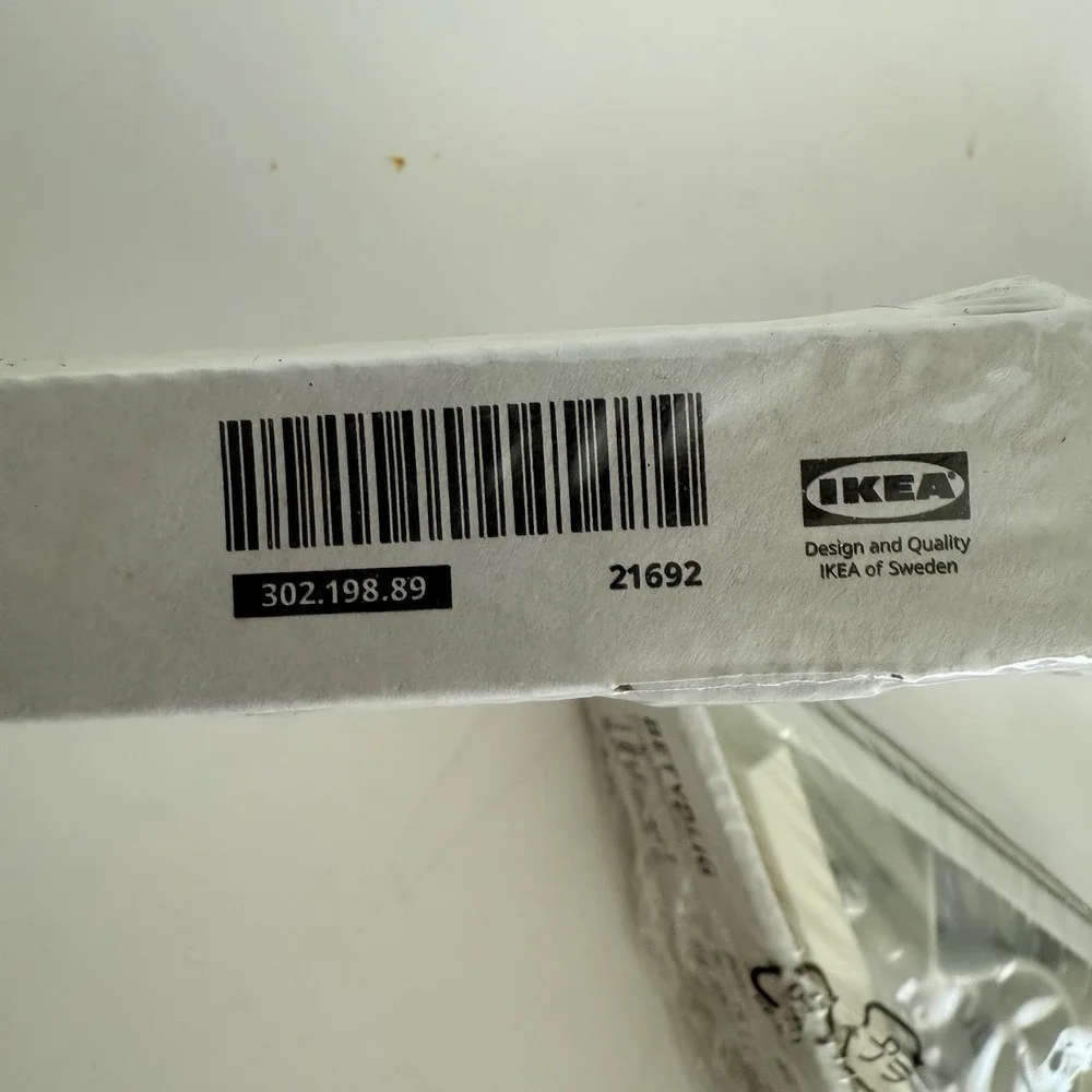 IKEA BETYDLIG Curtain Rod Wall Ceiling Bracket Holder Lot Of 3 White 302.198.89